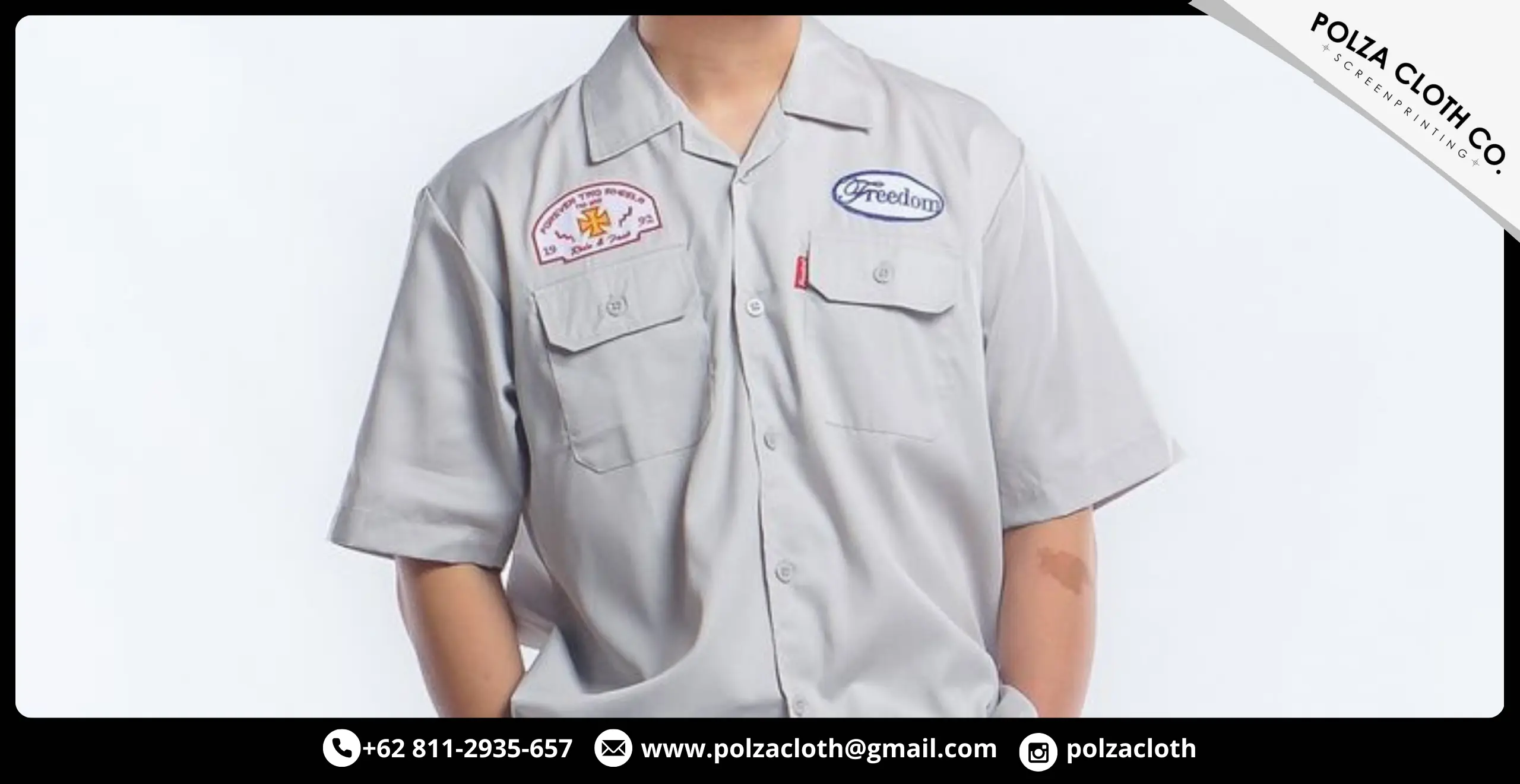 kemeja workshirt custom